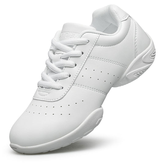 white cheer shoes 