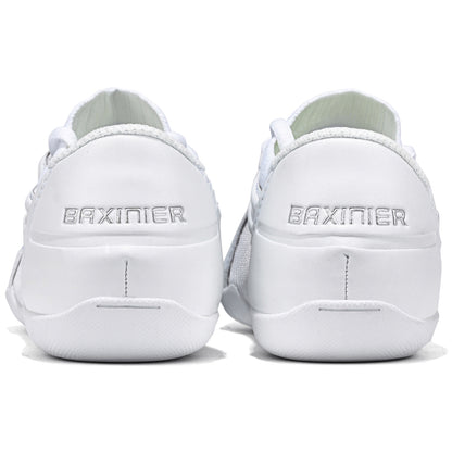 BAXINIER Girls White Cheerleading Dance Sneakers Women Breathable Athletic Training Tennis