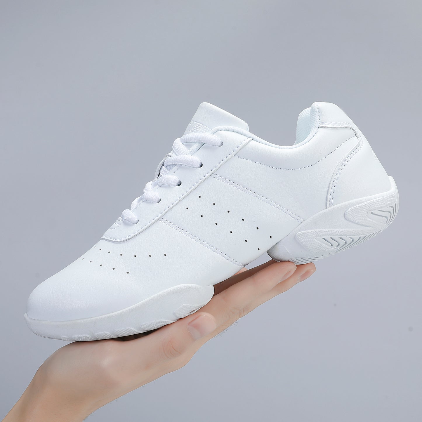 BAXINIER Cheerleading Dancing Shoes Breathable Youth Competition Cheer Sneakers