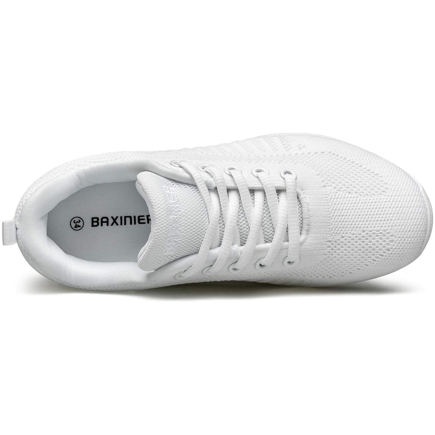 BAXINIER Girls Cheerleading Shoes Breathable Youth Cheer Competition Sneakers Walking Shoes