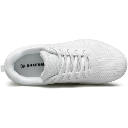 BAXINIER Girls Cheerleading Shoes Breathable Youth Cheer Competition Sneakers Walking Shoes